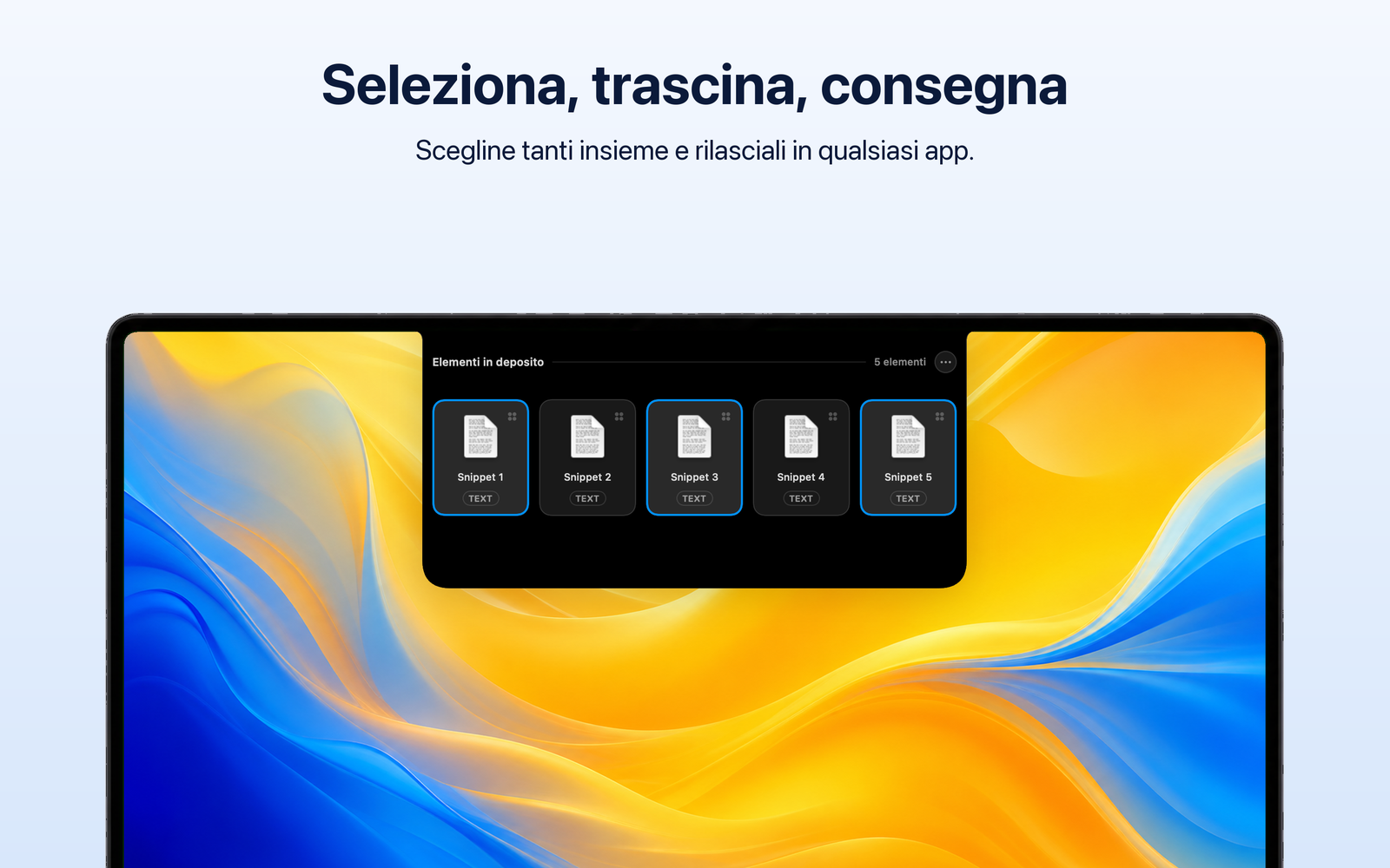 Cubby Notch — Scegli esattamente ciò che ti serve