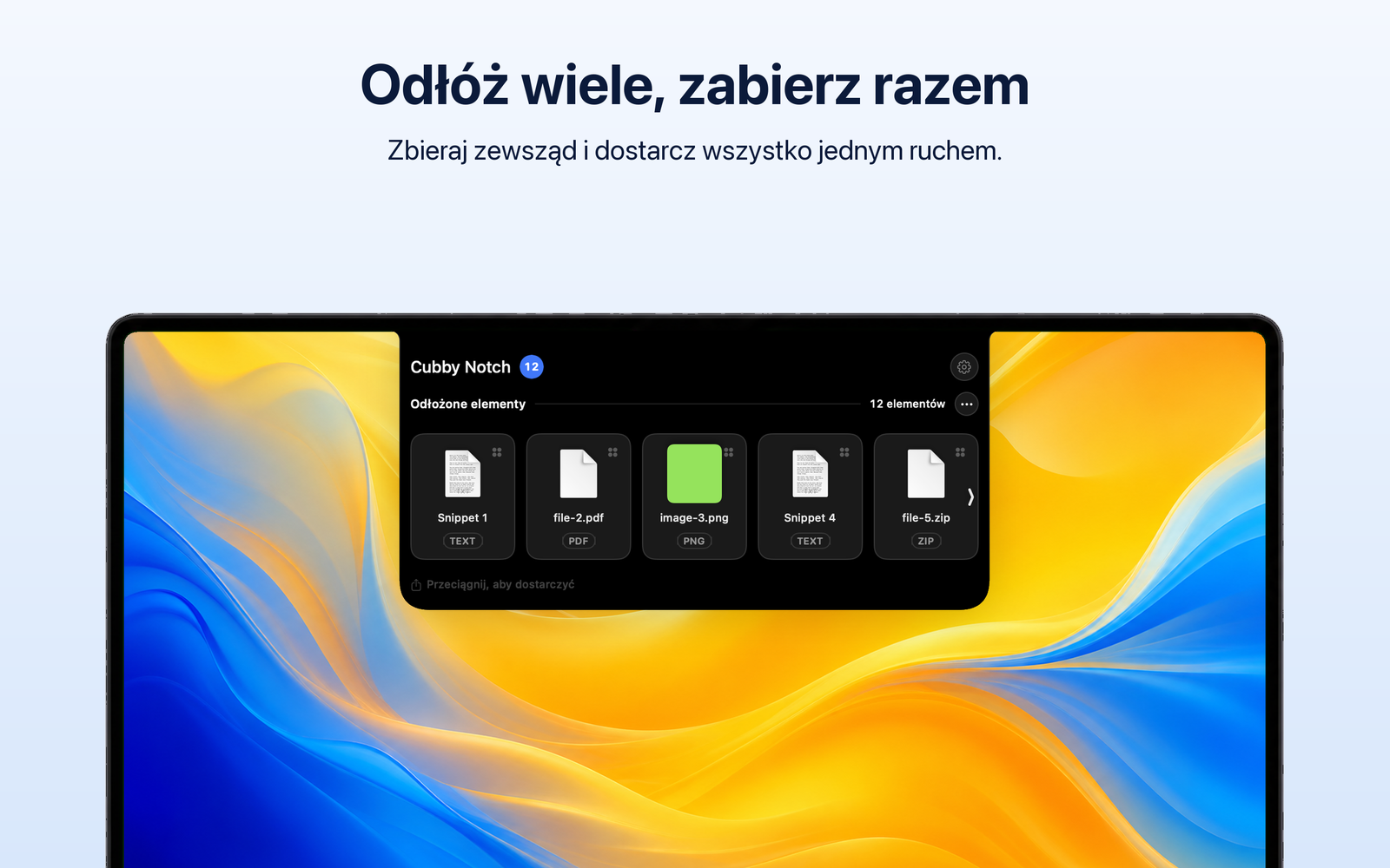 Cubby Notch — Zbierz, potem dostarcz